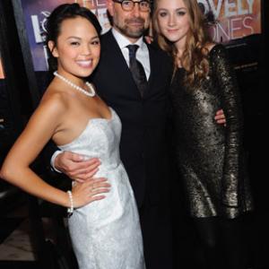 Stanley Tucci, Saoirse Ronan and Nikki SooHoo at event of The Lovely Bones (2009)