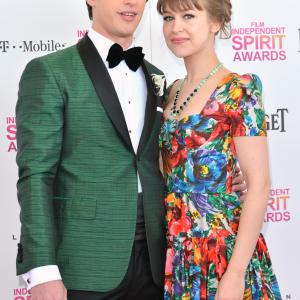 Andy Samberg and Joanna Newsom