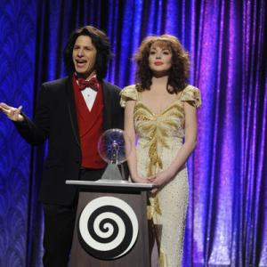 Still of Lindsay Lohan and Andy Samberg in Saturday Night Live 1975