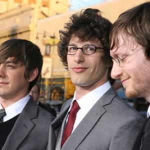 Jorma Taccone, Andy Samberg and Akiva Schaffer at event of Hot Rod (2007)