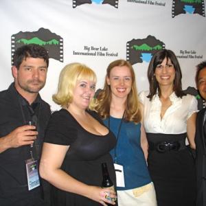John T Woods, Julia Marchese, Marion Kerr, Lauren Mora, Anthony Dimaano at the Big Bear Lake International Film Festival