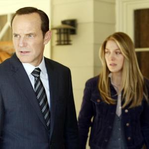 Still of Clark Gregg and Laura Seay in Agents of SHIELD 2013