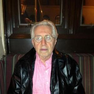 UNCLE PETE AT DINNER AT IS GOOD FRIENDS PLACE ANGELO VIVOLO ITAILIAN RESTAURANT 74 STREEET BETWEEN LEX AND PARK AVENUE