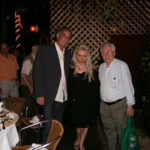 Uncle Pete Figlig  Attie Pasquale at a Party at Vespa Itailian Restaurant 1625 2 anenue 84  85 street Richard Monzone the owner Uncle Pete Figlia