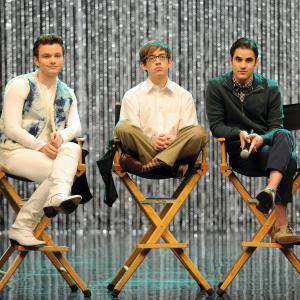 Darren Criss, Kevin McHale and Chris Colfer at event of Glee (2009)