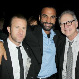 Barry Levinson Scott Caan and Fahim Fazli at event of Rock the Kasbah 2015