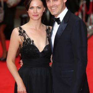 Harry HaddenPaton and Rebecca Night at event of Downton Abbey 2010