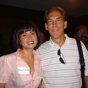 Yeena Fisher with Bill Blair at the Red Carpet event