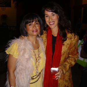 Yeena Fisher with Maggie Wheeler at LA Femme Film Festival 2010