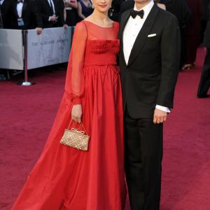 Colin Firth and Livia Giuggioli