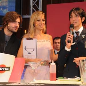 Jessica Polsky hosts the worldwide show barman competition for Bacardi-Martini