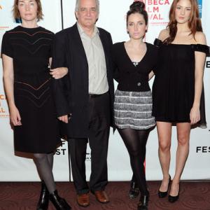 Julianne Nicholson Director Jay Anania Zoe ListerJones and Emily Tremaine at the 2010 Tribeca Film Festival Premiere of William Vincent