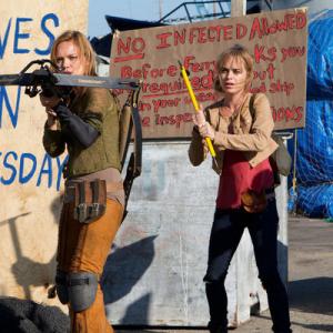 Still of Taryn Manning and Anya Monzikova in Zombie Apocalypse 2011