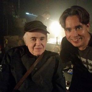 Hanging with the esteemed Walter Koenig on the set of Neil Stryker, and the Tyrant of Time!