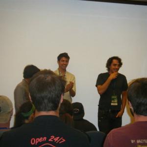 Q&A after the screening of the film