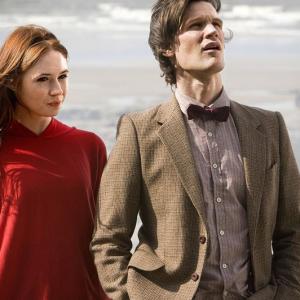 Still of Matt Smith and Karen Gillan in Doctor Who 2005