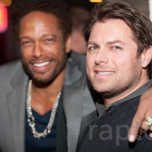 Bill L. Watson and Gary Dourdan at Word Theater in Los Angeles, CA