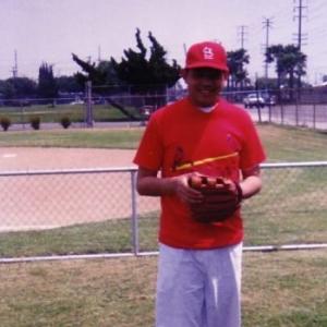 Edmund k Lo play in the Greater Bellflower Little League 19921993 This picture was taken by his baseball coach in 1993 Edmund play baseball in the summer of 1992 from May to August  the summer of 1993 from June to August