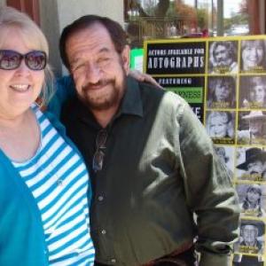 Actor Jesse Wilde with Agent Judy BelsheToernblom at the Lemon Festival Upland CA Apr 28  29 2012