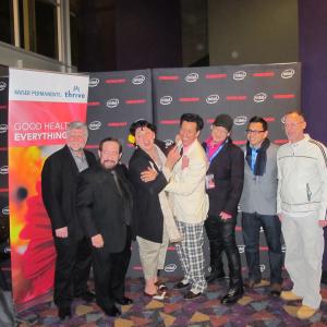Damon Viola Jesse Wilde and cast and crew of feature film Delusions of Grandeur at Cinequest Film Festival 2012