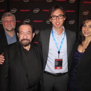Damon Viola Jesse Wilde Bradly Leong Director of feature film Dorman  Marianne Ricci at the Cinequest Film Festival March 2012