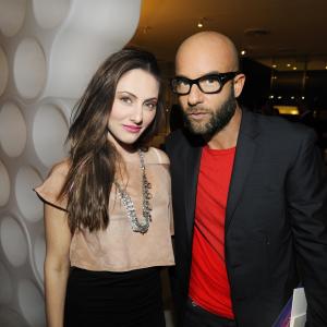 Elizabeth with Celebrity Photographer Andrea Marino, Art Gala in West Hollywood