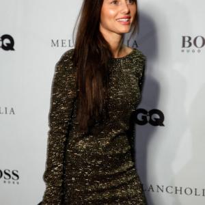 Actress Elizabeth Di Prinzio attends the Hugo Boss  GQ Party during the 2011 Toronto International Film Festival at Hugo Boss Store on September 10 2011 in Toronto Canada