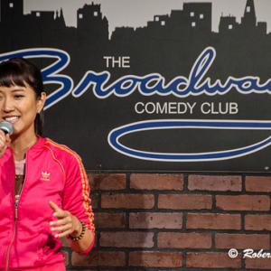 Natalie Kim performs at The Broadway Comedy Club NYC