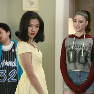 Still of Constance Wu, Luna Blaise and Hudson Yang in Fresh Off the Boat (2015)