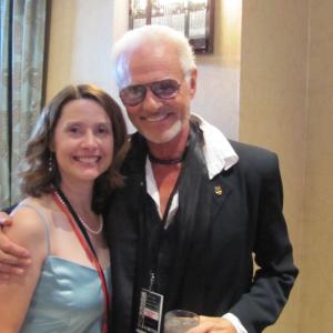 Colleen at the AOF for her Best Script nomination for Happy Acres Shown here with Michael Des Barres