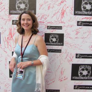 Colleen at the AOF where her script Happy Acres received a Best Script nomination