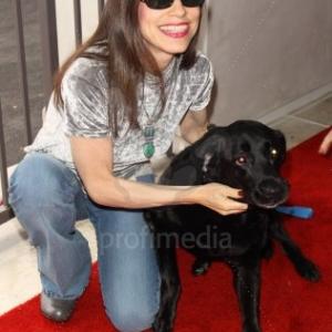 October 21 2010 Vicki Roberts arriving on the red carpet with her dog Chauncey at the grand opening of the Barkley Pet Hotel in Westlake Village California Sadly Chauncey passed away on May 24 2013 Always in my heart