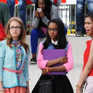 Still of China Anne McClain, Ashley Argota and Kelli Berglund in How to Build a Better Boy (2014)