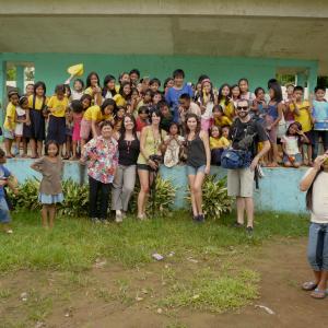 Filming on location for 'Gwapa (Beautiful)' on Pitogo Island, Philippines