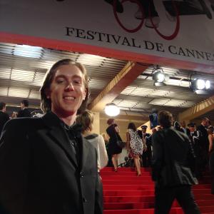 Brandon Blake at the Cannes Film Festival premiere of Michael Moore's 