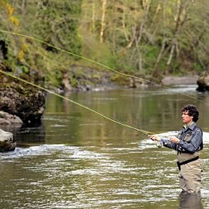 Action Actor series fly fishing Sandy River OR