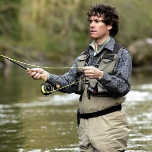 fly fishing the Sandy River, OR, 'athlete in action series'