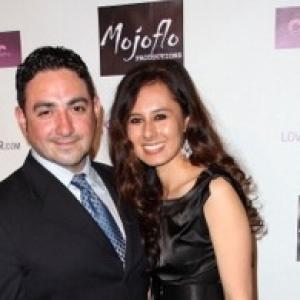 Sasha Fischman and Producer Cyrus Ahanchian attend world premiere of Lionsgates Cougars Inc on March 31 2011