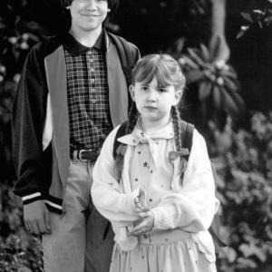 Still of Kyle Howard and Amy Sakasitz in House Arrest 1996