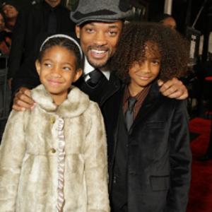 Will Smith Jaden Smith and Willow Smith at event of The Day the Earth Stood Still 2008