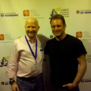 Jim Cook filmmaker  LIIFE board member  Ed Bergtold actor Tunnel of Love LIIFE 2013