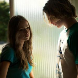 Still of Sean Keenan and Ashleigh Cummings in Puberty Blues (2012)