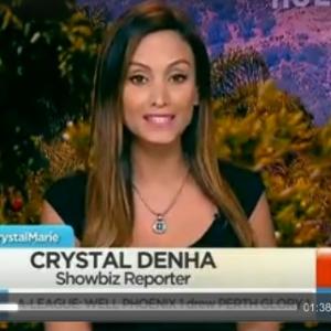Crystal Marie Denha Appearing on Sunrise Australia