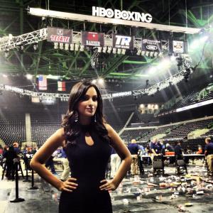 Crystal Marie Denha for HBO Boxing.