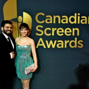 Steffi DiDomenicantonio at the 2013 Canadian Screen Awards