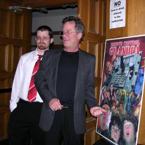 at the premiere of Remote Control Grandpa with director Matt St Charles