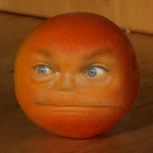 As the Annoying Orange in a tribute segment to the same View at httpwwwyoutubecomwatch?vcwyrvGQYZs