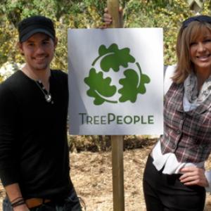 Tree People event with Leeza Gibbon
