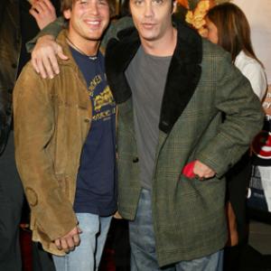 Christian Kane and Vincent Young at event of Just Married 2003