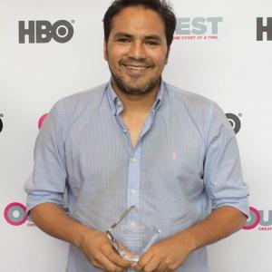 Carlos Ciurlizza won the Best Screenplay Jury Award at the Outfest Los Angeles 2015